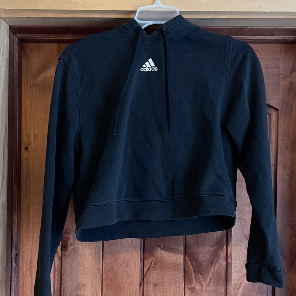 Adidas Black Pullover Hoodie